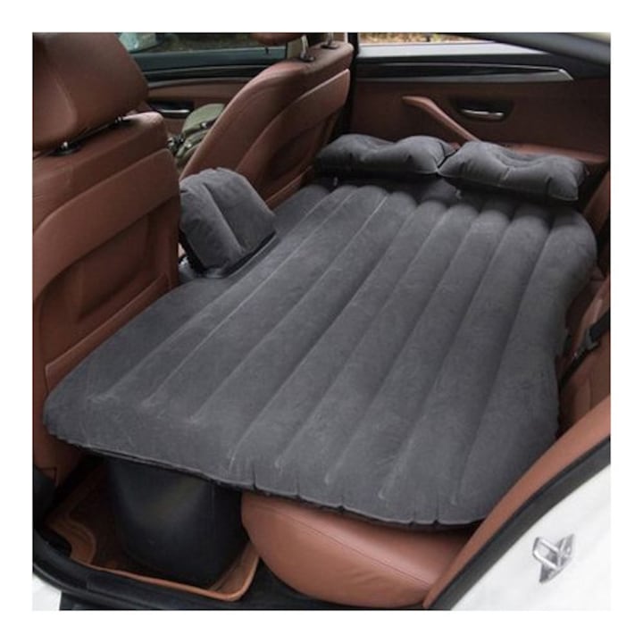 Saltea Auto Gonflabila 2 in 1 masina Travel Bed + Pompa auto rapida