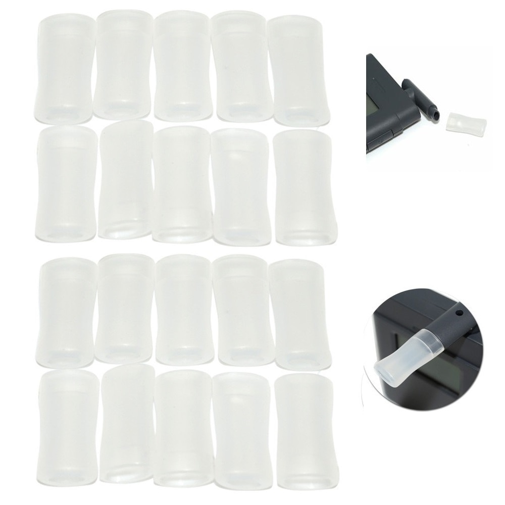 Mustiucuri rezerva pentru alcool tester (etilotest) GreenWon AT-838 (Set 20 bucati)