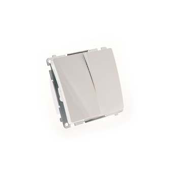 Comutator ST modular gama basic modul kontakt Alb Comutator ST modular gama basic modul kontakt Alb