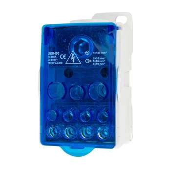 Distrbuitor , Tablou electric , Monopolar , UKK / 400A , 1x185mm - 2x35mm - 5x16mm - 4x10mm Distrbuitor , Tablou electric , Monopolar , UKK / 400A , 1x185mm - 2x35mm - 5x16mm - 4x10mm