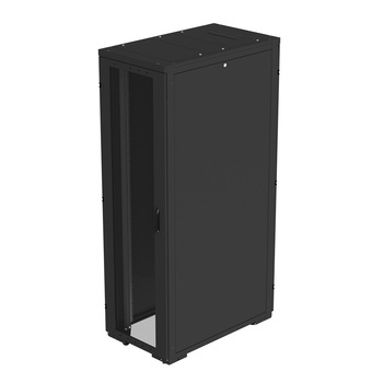 Cabinet server, Eaton, 47U, cu panouri laterale, Negru, Metal Cabinet server, Eaton, 47U, cu panouri laterale, Negru, Metal