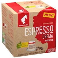 Capsule cafea Julius Meinl Espresso Crema, compatibile Nespresso, 10 capsule, 55 gr