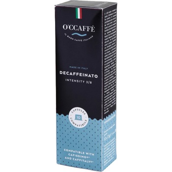 Cafea capsule O'CCAFFE Decaffeinato, compatibile Cafissimo, 10 capsule, 75 gr Cafea capsule O'CCAFFE Decaffeinato, compatibile Cafissimo, 10 capsule, 75 gr