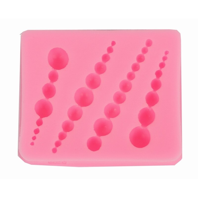 Forma de turnat din silicon DIY - sirag mixt, 7.4 x 6.2 x 1.1 cm