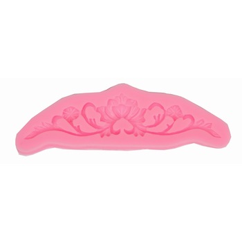 Forma de turnat din silicon DIY - model decorativ margine inde, 14.2 x 4.3 x 0.9 cm Forma de turnat din silicon DIY - model decorativ margine inde, 14.2 x 4.3 x 0.9 cm