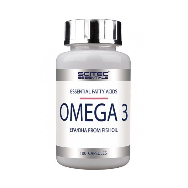 Capsule cu ulei de peste Omega 3, 100 capsule, Scitec
