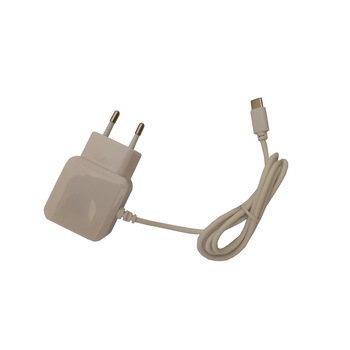 Incarcator Telefon , Tableta Cu Tip C si 2 Porturi USB Extra - 1 A & 2.1 A , Alb Incarcator Telefon , Tableta Cu Tip C si 2 Porturi USB Extra - 1 A & 2.1 A , Alb