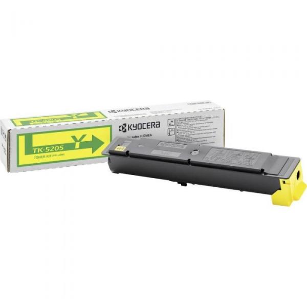 Toner Kyocera Yellow TK-5205Y 12,000 pages A4, 5%