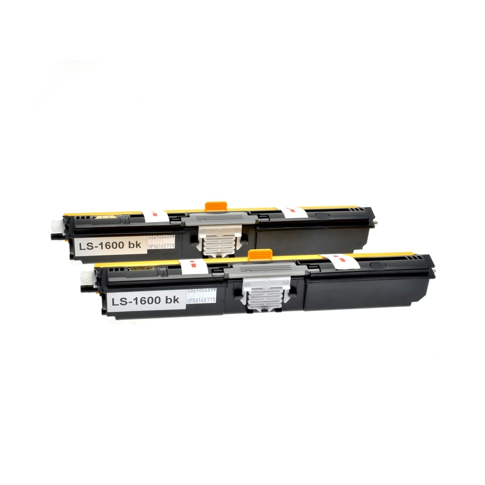 Set 2 Cartuse 1600 BK 5000 Pag copastibile Konica Minolta A0V301F Konica Minolta Magicolor 1600W / 1650EN / 1680MF / 1690MF laser toner printers