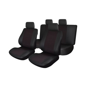 Set huse scaun Trafic, Rosu, 11 bucati Set huse scaun Trafic, Rosu, 11 bucati