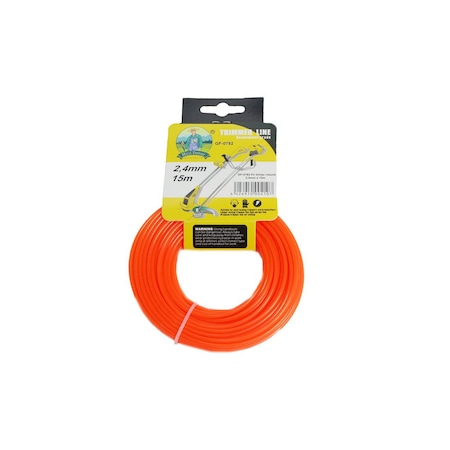 Fir motocoasa, trimmer 2.4mm, 15 metri, rotund, Micul Fermier
