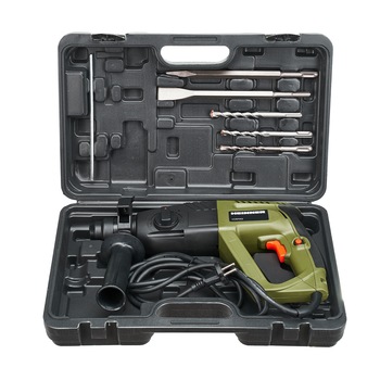 Ciocan rotopercutor Heinner VCRP003, 620 W, 1250 RPM, 6400 PPM, 2.2 J, 24 mm mandrina, accesorii incluse Ciocan rotopercutor Heinner VCRP003, 620 W, 1250 RPM, 6400 PPM, 2.2 J, 24 mm mandrina, accesorii incluse