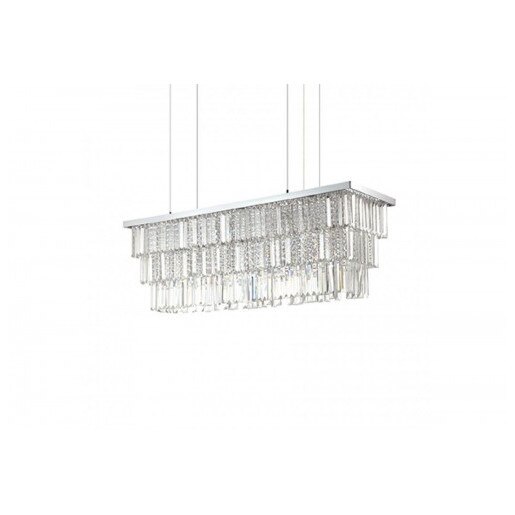 LustraMartinez SP8,IDEAL LUX,metal,cristal ,crom