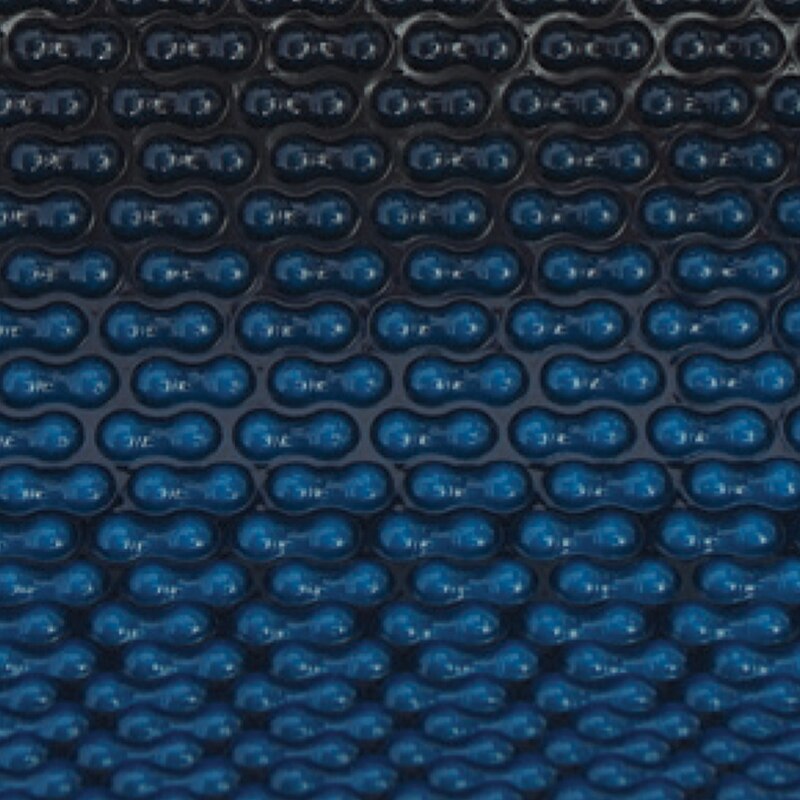 Prelata de vara GeoBubble pentru piscina, albastra, 400 microni, dimensiune 10x4 m