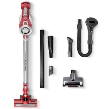 Aspirator portabil 2in1 TurboTronic Cyclonic TT-IQ8 Ultra-Light Stick , 1l,baterie Li-ion, ,22,2V, 45 minute autonomie, Rosu Aspirator portabil 2in1 TurboTronic Cyclonic TT-IQ8 Ultra-Light Stick , 1l,baterie Li-ion, ,22,2V, 45 minute autonomie, Rosu
