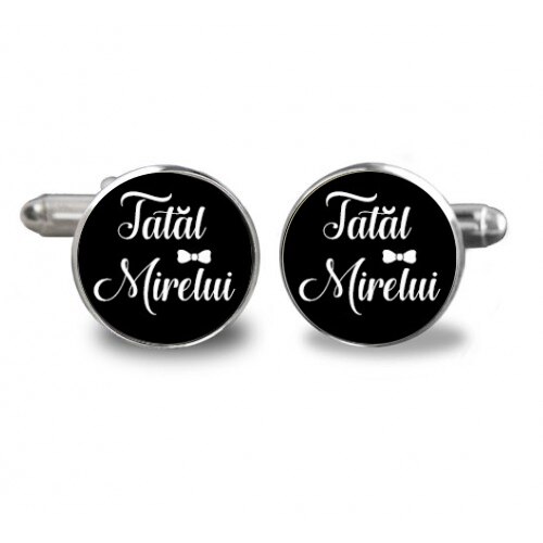 Butoni de camasa personalizati Tatal Mirelui