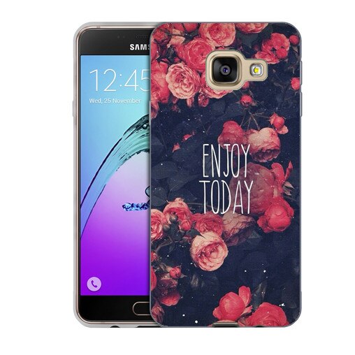 Husa Samsung Galaxy C7 C7000 Silicon Gel Tpu Model Enjoy Today Multicolor