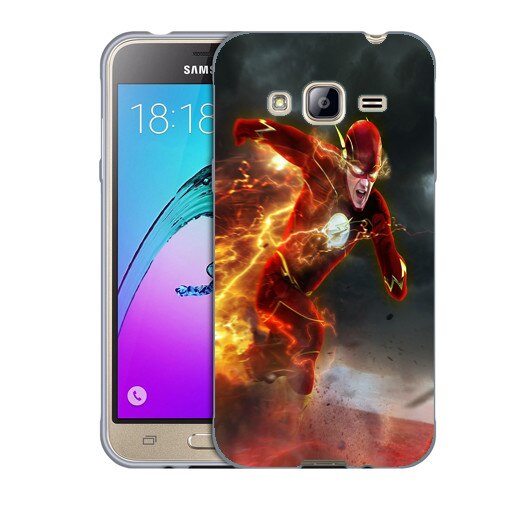 Husa Samsung Galaxy J3 si J3 2016 J320 Silicon Gel Tpu Model Flash Multicolor