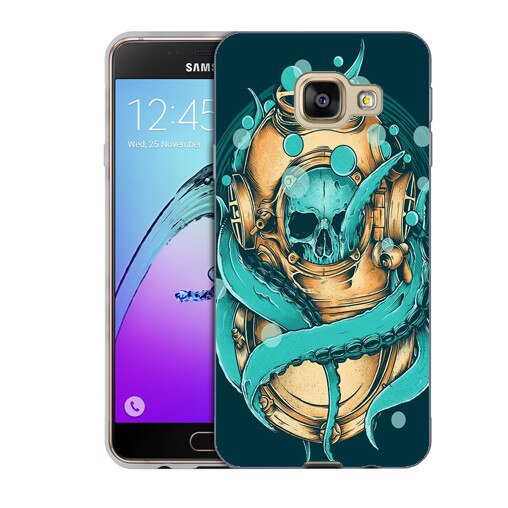 Husa Samsung Galaxy C7 C7000 Silicon Gel Tpu Model Dead diver Multicolor