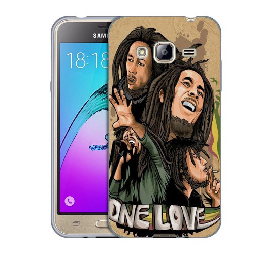 Husa Samsung Galaxy J3 si J3 2016 J320 Silicon Gel Tpu Model Marley Draw Multicolor