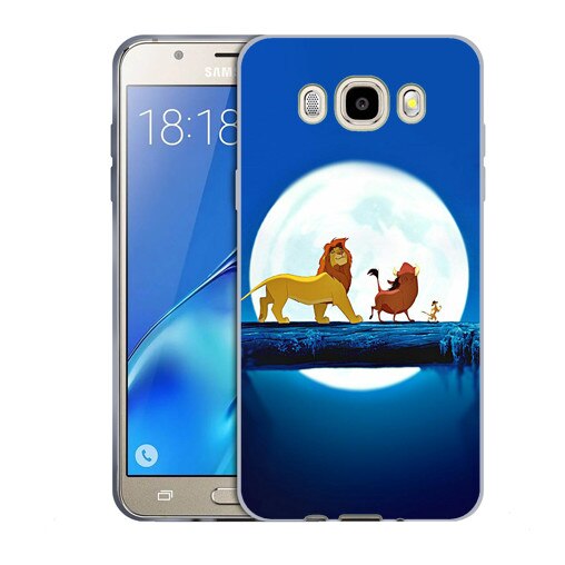 Husa Samsung Galaxy J7 2016 J710 Silicon Gel Tpu Model Hakuna Matata Multicolor
