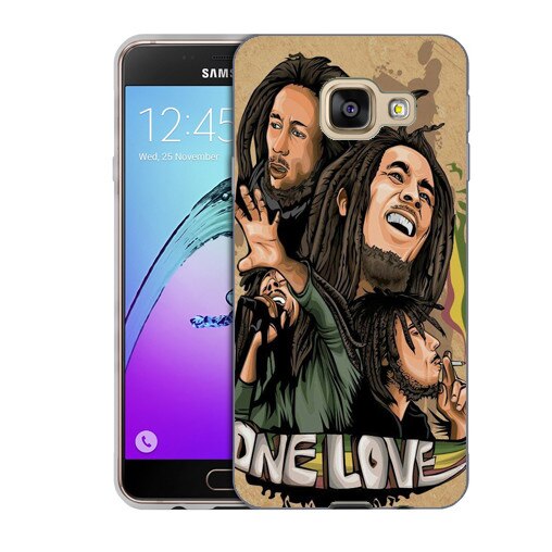 Husa Samsung Galaxy C7 C7000 Silicon Gel Tpu Model Marley Draw Multicolor