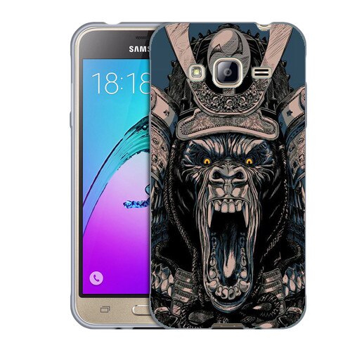 Husa Samsung Galaxy J3 si J3 2016 J320 Silicon Gel Tpu Model Samurai Gorilla Multicolor