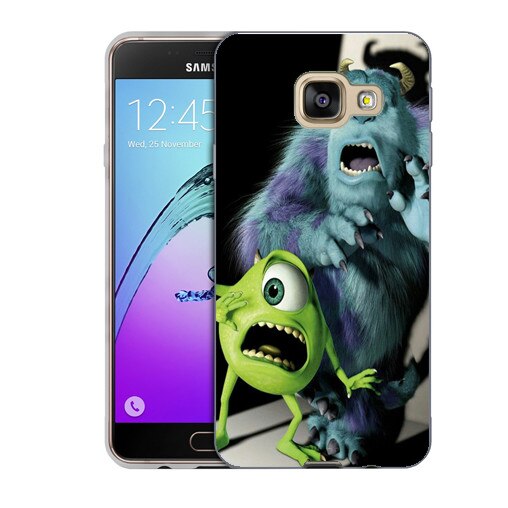 Husa Samsung Galaxy C7 C7000 Silicon Gel Tpu Model Monster Ink Multicolor