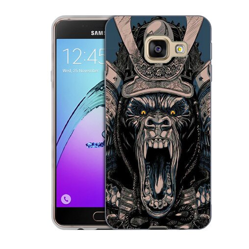 Husa Samsung Galaxy C5 C5000 Silicon Gel Tpu Model Samurai Gorilla Multicolor