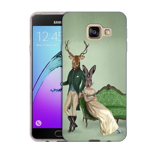 Husa Samsung Galaxy C5 C5000 Silicon Gel Tpu Model Abstract Portret Multicolor