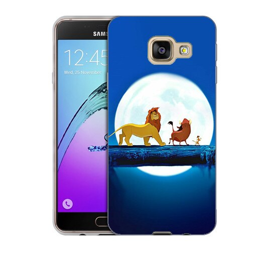 Husa Samsung Galaxy C7 C7000 Silicon Gel Tpu Model Hakuna Matata Multicolor