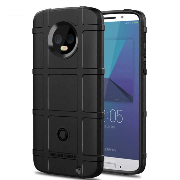 Калъф Motorola Moto G7 / G7 Plus Rugged Square Armor Black