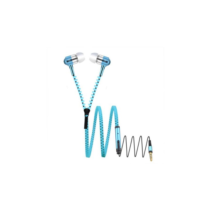 Casti audio, Marashop, In-ear, Jack 3.5, Albastru