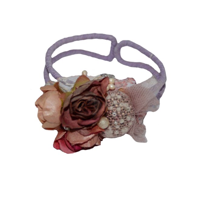 Bratara in forma de trandafir, D&J Exclussive, mov