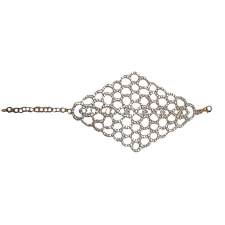 Bratara deosebita de seara, pietre fine, D&J Exclussive, auriu