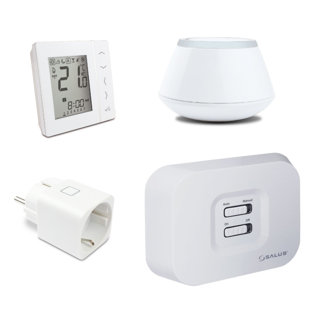 Pachet de baza Salus iT600 Smart Home, 6 zone