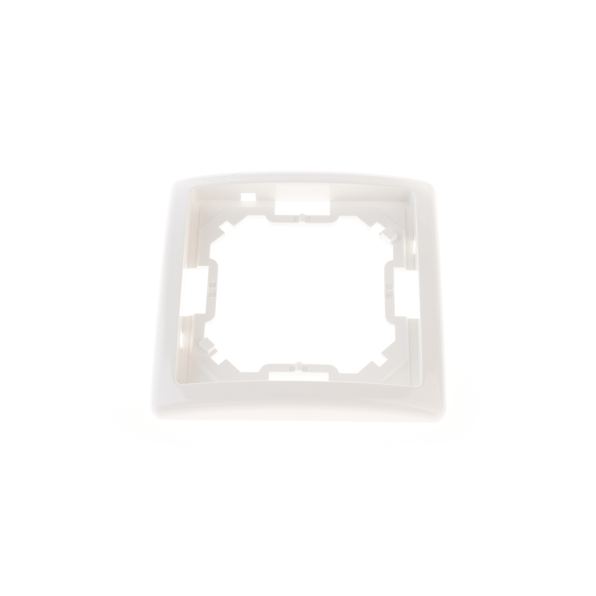 Rama un aparat ,alba , basic modul, kontakt Alb