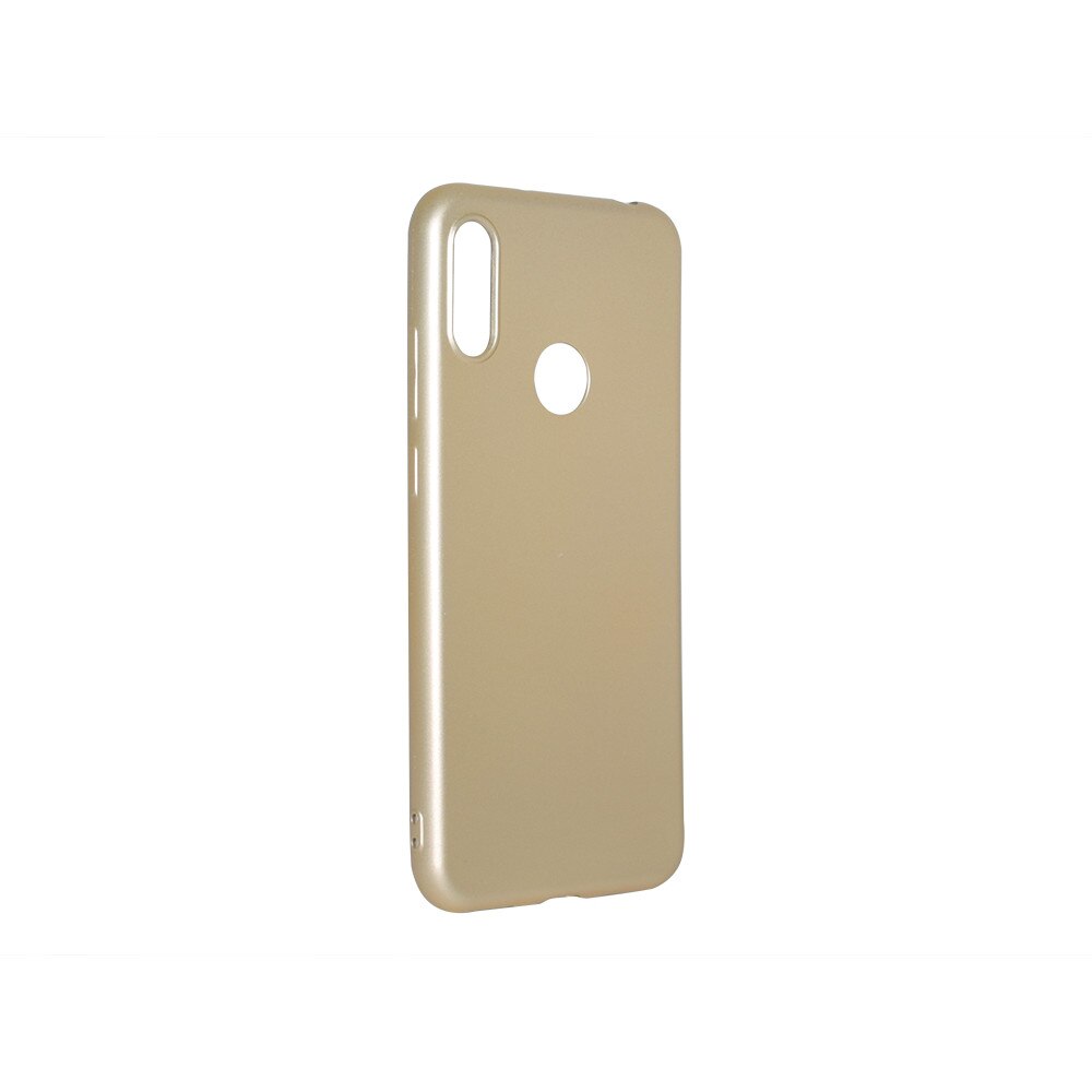 Husa de protectie spate Level pentru Huawei Y6 2019, Silicon, Golden