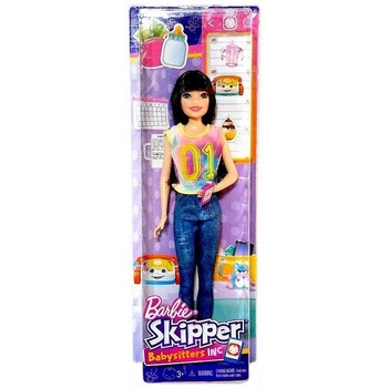 Papusa Barbie Skipper Babysitters INC, Fata cu blugi