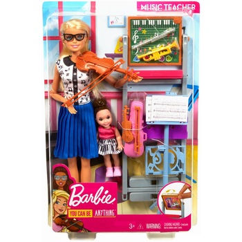 Set de joaca Barbie You can be, Profesoara de muzica