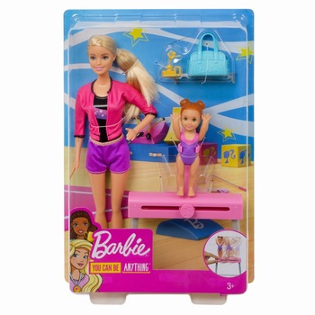 Set de joaca Barbie You can be - Antrenoare de gimnastica
