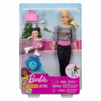 Set de joaca Barbie You can be - Antrenoare de patinaj