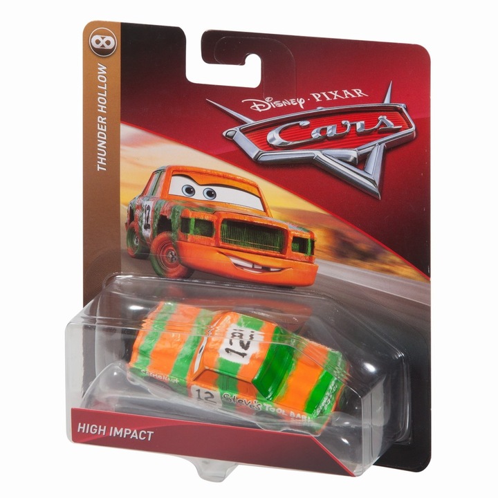 Masinuta Disney Cars 3, High Impact, scara 1:55