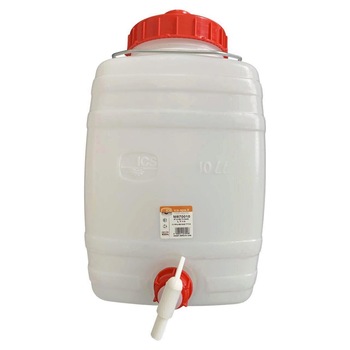 Bidon din plastic cu robinet, Strend Pro Demetra, 24x20x37 cm, capacitate 10L Bidon din plastic cu robinet, Strend Pro Demetra, 24x20x37 cm, capacitate 10L