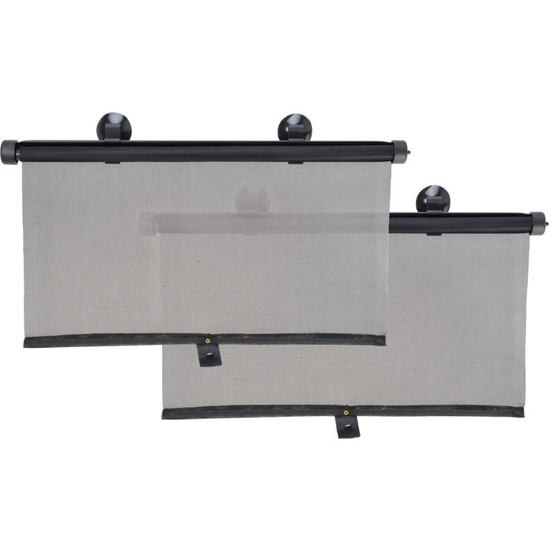 Parasolar auto lateral, ProCart, jaluzea retractabila masina, ventuze, 40x45 cm, 2 bucati