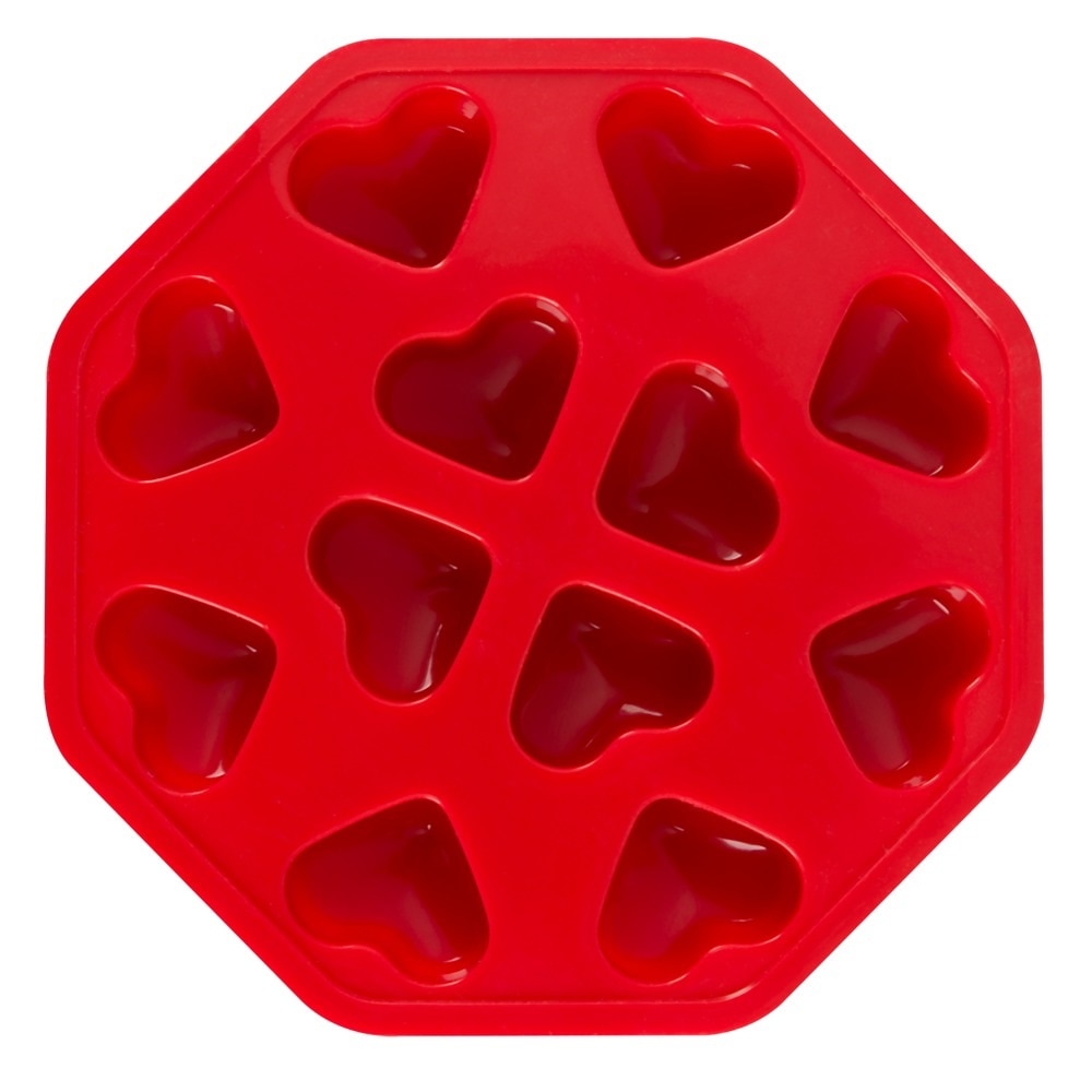Cutie pentru gheata, forma de inima, 12 bucati