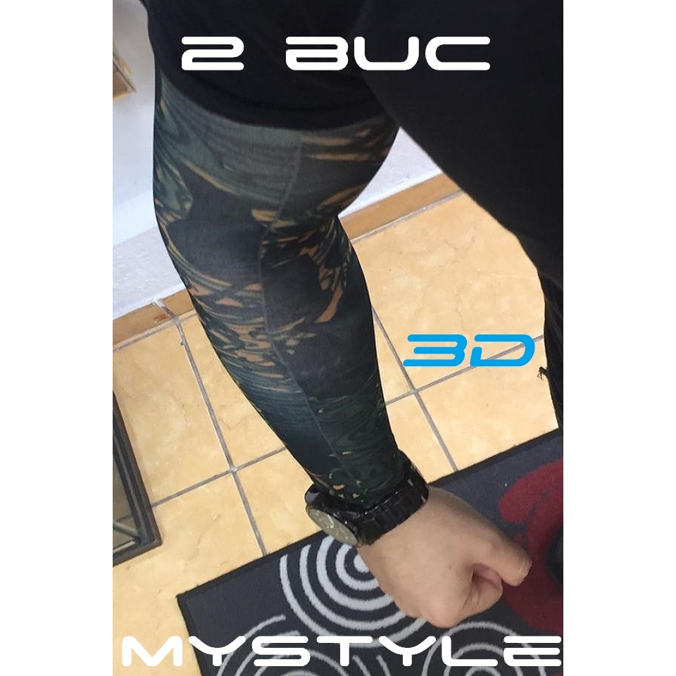 SET Doua Maneci Tatuate MyStyle® 3D Print - Imita un tatuaj real 100% - Body art tattoo maneca V2