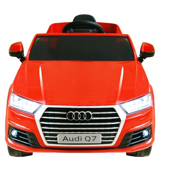 Masinuta electrica Audi Q7, 6V, vidaXL, Plastic, Rosu Masinuta electrica Audi Q7, 6V, vidaXL, Plastic, Rosu