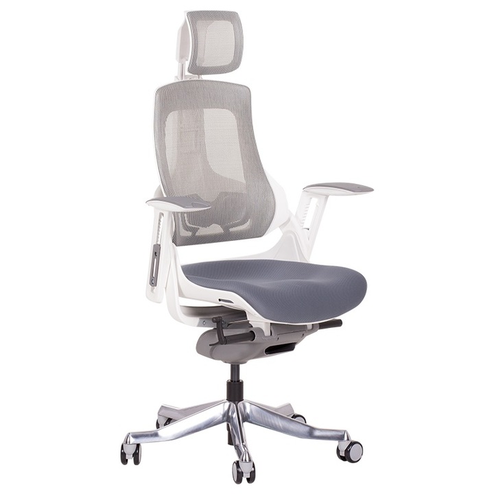 Президентски офис стол Carmen Ambra, сив