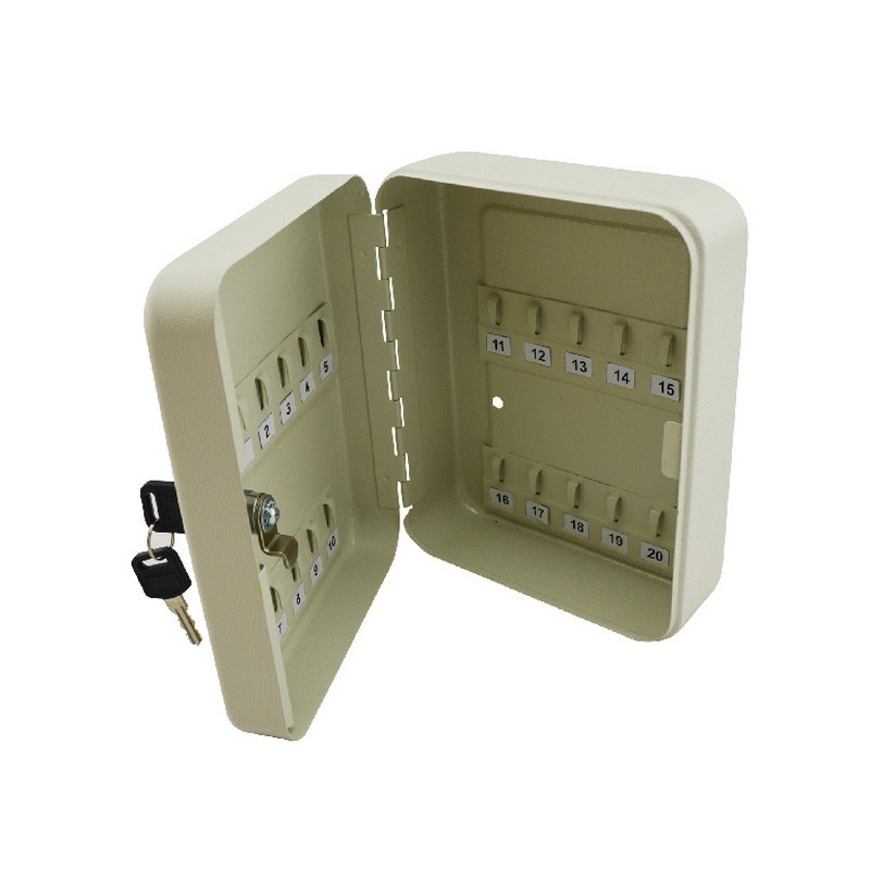 Cutie metalica pentru 20 chei FORPUS gri